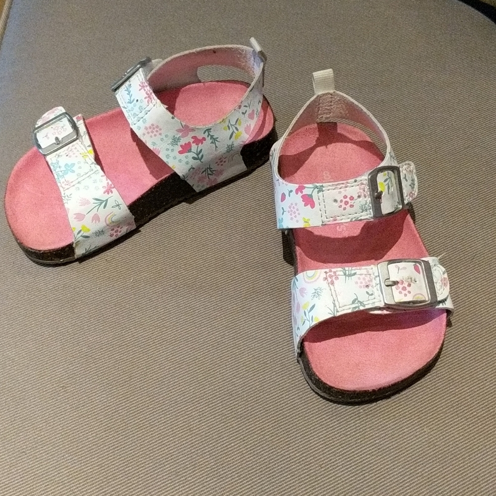Velcro Flower Boho Sandal
